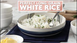 How to Cook Rice Perfectly Every Time  Stovetop Method  Easy Asian Cooking [upl. by Akeenat316]