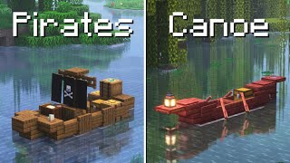 Minecraft  Viking Ship  Longboat  Minecraft Tutorial [upl. by Minerva]