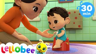 Potty Song  Learn What To Do  Nursery Rhymes with Subtitles [upl. by Nerwal442]