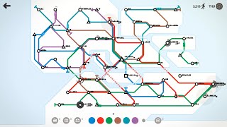 Mini Metro gameplay  alltime 3rd place in Stockholm extreme mode PC version [upl. by Galliett]