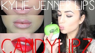 GET KYLIE JENNER LIPS WITHOUT INJECTIONS CANDYLIPZ [upl. by Akihsay]