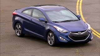 Car Tech  2013 Hyundai Elantra Coupe SE [upl. by Akvir287]