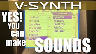 Roland VSynth Sound Shaper  Easy as 123 [upl. by Butterworth]