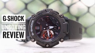 G SHOCK Watch UNBOXING AND REVIEW ⚡ G SHOCK GA2200 ⚡ GSHOCK India Hindi [upl. by Ocirederf]