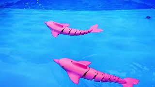 UNIH Pool and Bathtub Remote Control Dolphin Toy for Kids [upl. by Eeleak]