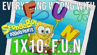 Everything Wrong With Spongebob Squarepants  quotFUNquot [upl. by Leahciam186]