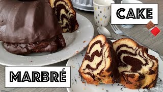 Recette  CAKE MARBRÉ ULTRA MOELLEUX [upl. by Lyrred]