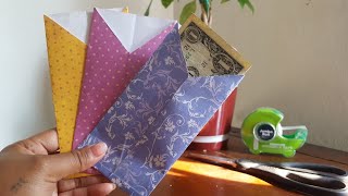 How to make paper cash envelopes  DIY [upl. by Eceer]