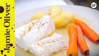 Fresh Poached Cod with Buttered Veg  Bart’s Fish Tales [upl. by Cresida656]