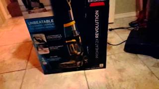 Bissell Revolution ProHeat 2x Carpet Cleaner Unboxing and Review [upl. by Bevers144]