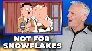 The most darkest humour in family guy not for snowflakes REACTION  OFFICE BLOKES REACT [upl. by Rainwater]