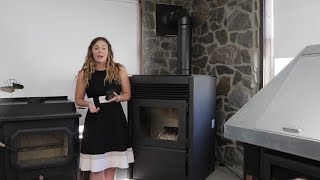 Anthraglo Automatic Coal Stove – Amish Anthracite Coal Burning Stove Overview [upl. by Aketal]