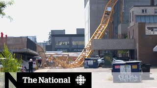 ‘Multiple’ deaths after crane collapse in Kelowna BC [upl. by Mikkanen636]