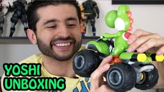 Mario Kart 8 Remote Controlled Yoshi Carrera RC Unboxing [upl. by Salena350]