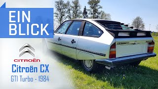 Citroën CX GTI Turbo 1984  Französischer KLASSIKER mit Charakter und Eigensinn [upl. by Ogden200]