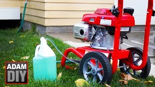 Basic Pressure Washing tips for beginners [upl. by Idid]