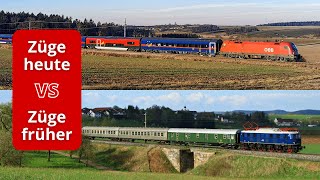 Wieso Züge heute weitaus besser als früher sind  Eisenbahn in Ö D CH [upl. by Laicram]