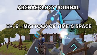 Guildmaster and Mattock of Time and Space  Archaeology  RuneScape 3 [upl. by Henke]