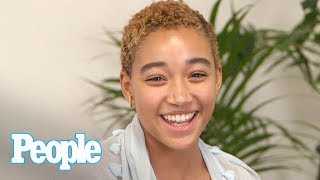 Everything Everything Amandla Stenberg Reveals Embarrassing Stories amp More  People NOW  People [upl. by Quartet]