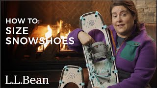 How To Size Snowshoes [upl. by Wildee724]