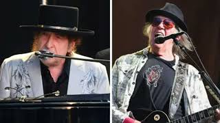 The Angels Framed Us Again Neil YoungBob Dylan Duet sw dk [upl. by Raama656]