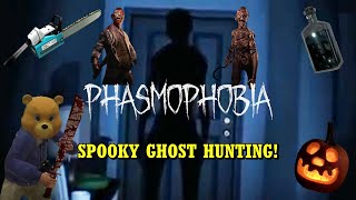 Nightmare Ghost Hunting in Phasmophobia live gaming phasmophobia ghosthunting [upl. by Sonaj]