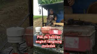 HEMAT ENERGI LISTRIK MASIH ENGKOL DIESEL oprator farming automobile pertanian [upl. by Maurey]