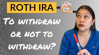 Roth IRA Withdrawal Rules Explained [upl. by Harihs55]