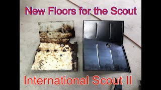 International Scout II  New front Floor Pans and Body Mounts  Project Creep Ep7 [upl. by Kablesh617]