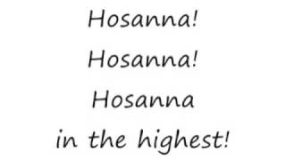 Hosanna  Vineyard lyrics [upl. by Haya]