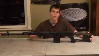 AampK SVD Dragunov Airsoft Sniper Review [upl. by Brackett]