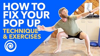 How To Fix Your Pop Up SURFING Technique amp Exercises [upl. by Enelyak]