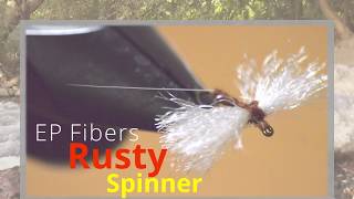 EP Fiber Rusty Spinner  Fly Tying Instructional Video  Urban Angler [upl. by Corey]