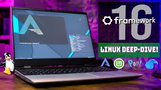 Framework 16 Best Laptop for Linux Users [upl. by Tankoos]