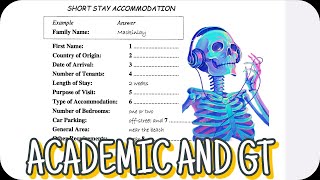 SHORT STAY ACCOMMODATION IELTS LISTENING [upl. by Say]