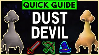 OSRS Dust Devil Slayer Guide  Safe Spot Method  Quick Guide 2019 [upl. by Changaris990]