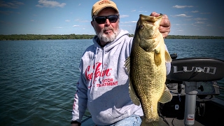 Al Lindner Tackles Spring Largemouth Bass on a New Lake — Angling Edge TV [upl. by Ahsienod526]