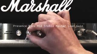 Marshall 2525H Mini Silver Jubilee Demo [upl. by Dragelin]