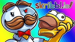 Skribblio Funny Moments  Drawing with Mr Pwinglez [upl. by Robinett104]