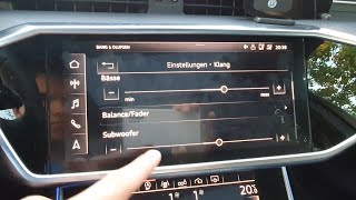 2020 Audi A6 Avant  Bang amp Olufsen Premium Sound System mit 3DKlang [upl. by Nylarad]