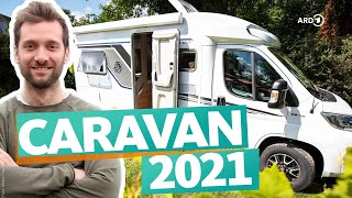 Caravan Salon 2021 in Düsseldorf  ARD Reisen [upl. by Nylrac]