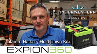 Expion360 Lithium Battery Tie Down Kits [upl. by Goldwin287]