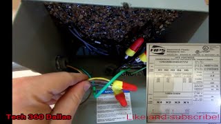 Hammond power Transformer wiring HS amp XS [upl. by Pimbley]