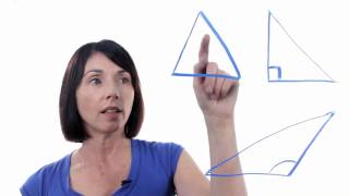 How to Classify Triangles  Acute Obtuse Right [upl. by Horst485]