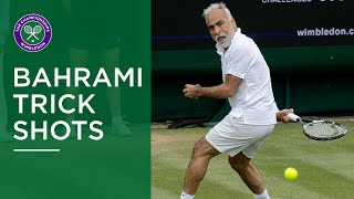 Mansour Bahrami  Best Wimbledon Trick Shots [upl. by Sirk]