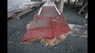 Building a daggerboard scarfing wood  Sailing Zingaro [upl. by Nosahc]