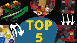 Top 5 BEST Lego Beyblade Gimmicks [upl. by Simara]