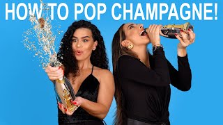 How to POP Champagne 🍾 Pop The Cork [upl. by Ambrosia945]