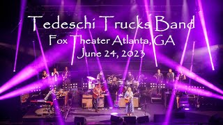 Tedeschi Trucks Band 20230624 Fox Theater Atlanta  Complete Show [upl. by Akceber561]