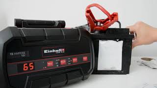 Testing  Einhell CEBC 15 M  battery charger and starter [upl. by Aristotle]